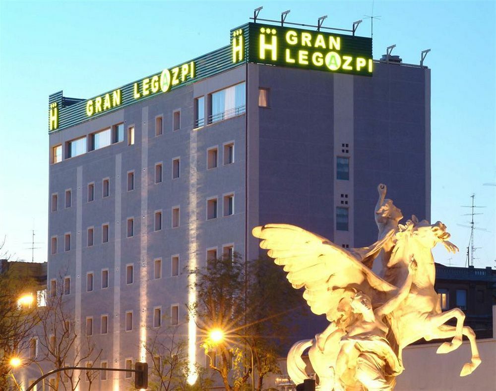 Hotel Gran Legazpi Madrid Exterior foto
